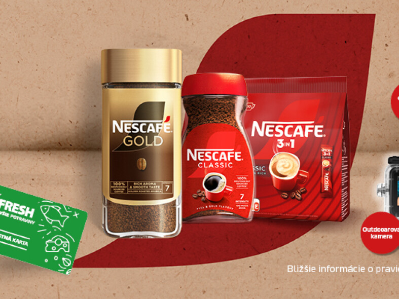 Kúp Nescafé a vyhraj